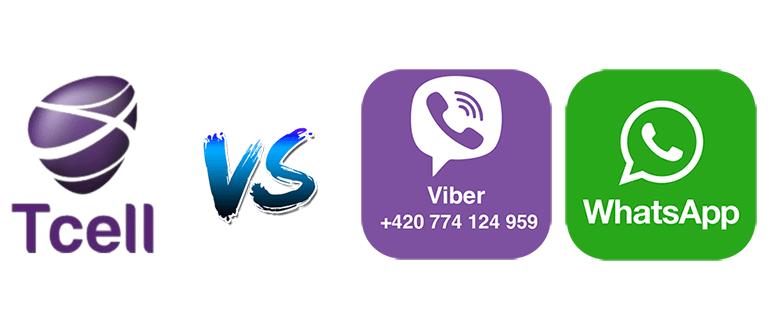 Tcell Tj против Whatsapp и Viber
